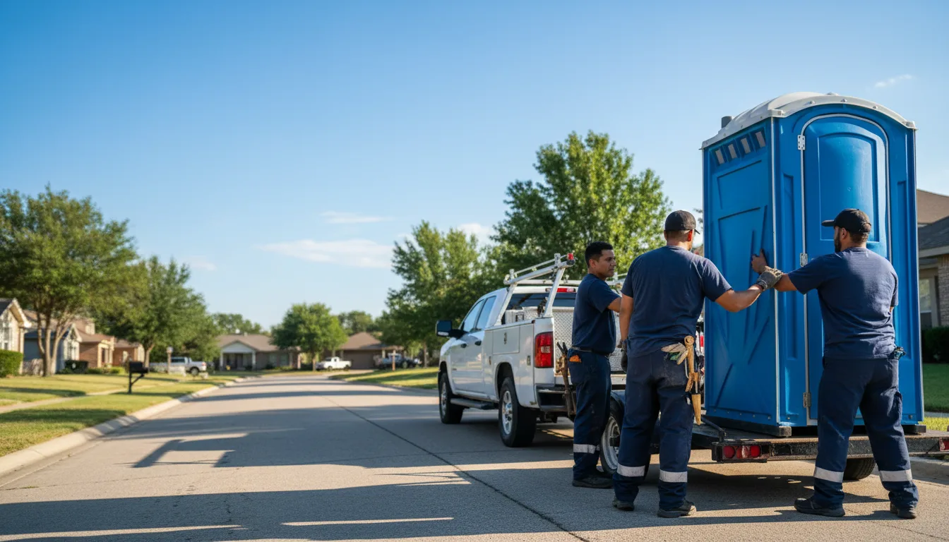 Portable Toilet Rental in Burkettsville, OH near me